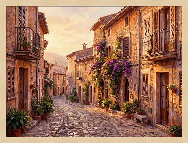 Charming Mediterranean Street