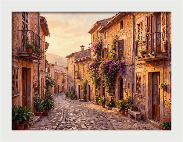 Charming Mediterranean Street