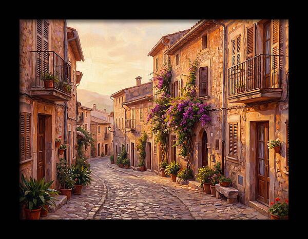 Charming Mediterranean Street