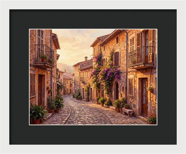 Charming Mediterranean Street