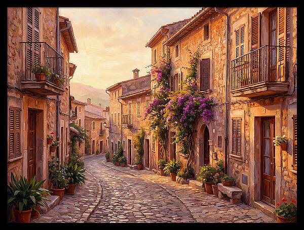 Charming Mediterranean Street