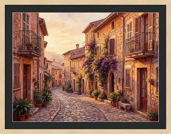 Charming Mediterranean Street