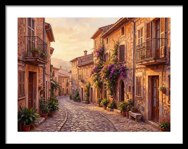 Charming Mediterranean Street
