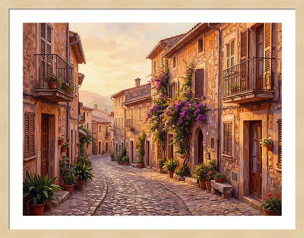 Charming Mediterranean Street