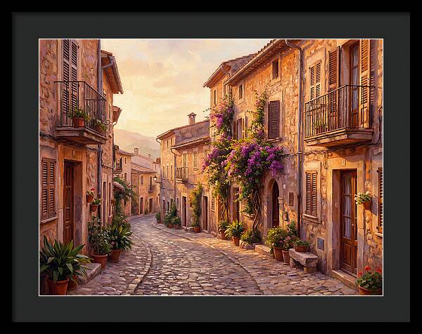 Charming Mediterranean Street