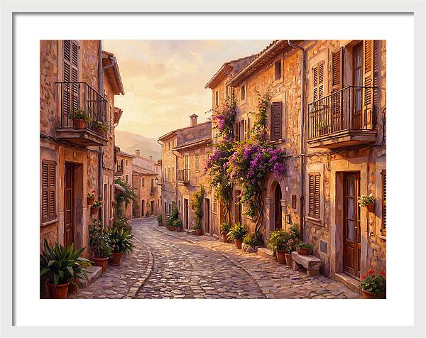 Charming Mediterranean Street