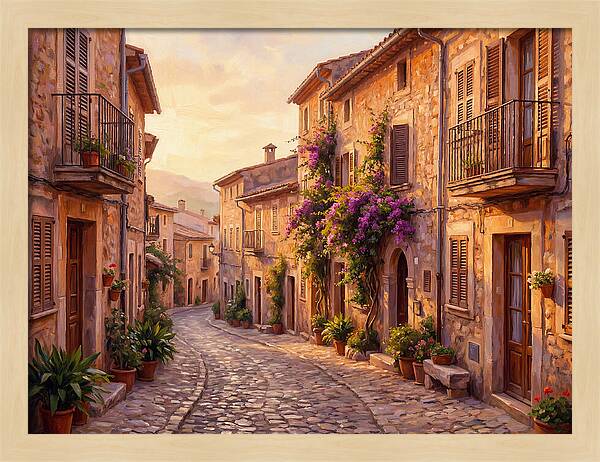 Charming Mediterranean Street
