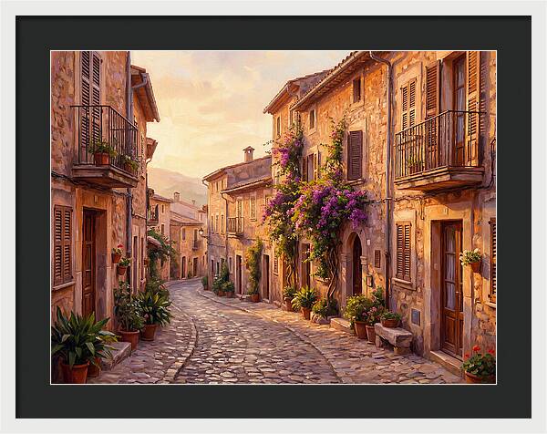 Charming Mediterranean Street