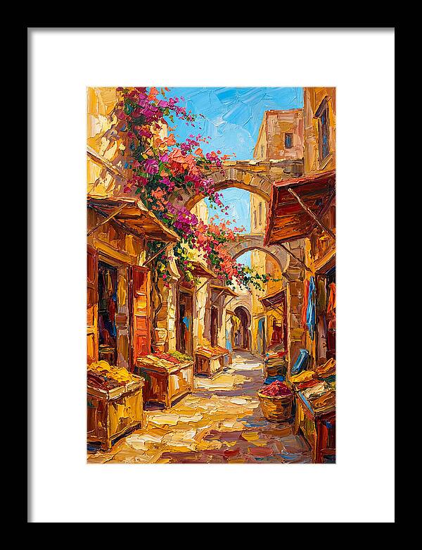 Charming Moroccan Market Scene