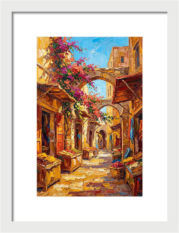 Charming Moroccan Market Scene