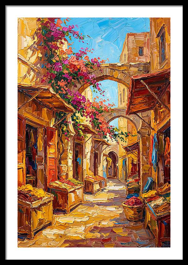 Charming Moroccan Market Scene