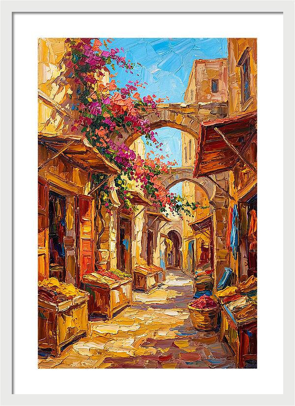 Charming Moroccan Market Scene