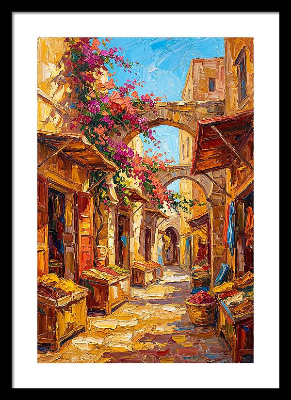 Charming Moroccan Market Scene