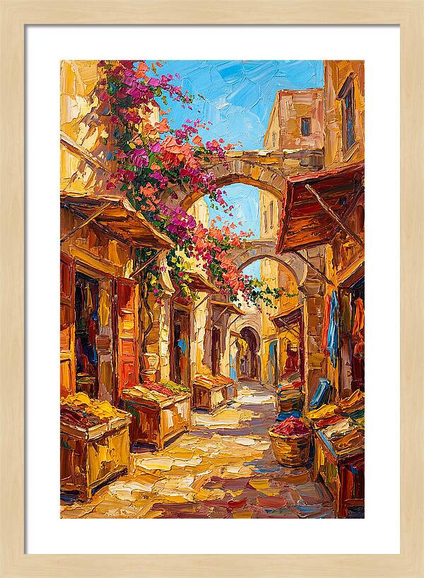 Charming Moroccan Market Scene