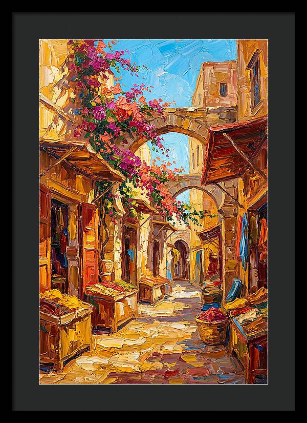 Charming Moroccan Market Scene