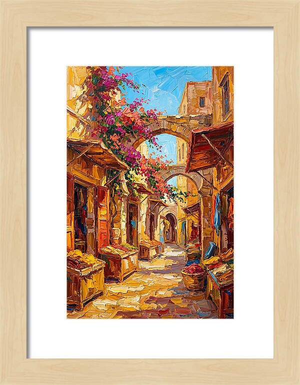 Charming Moroccan Market Scene