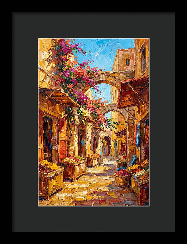 Charming Moroccan Market Scene