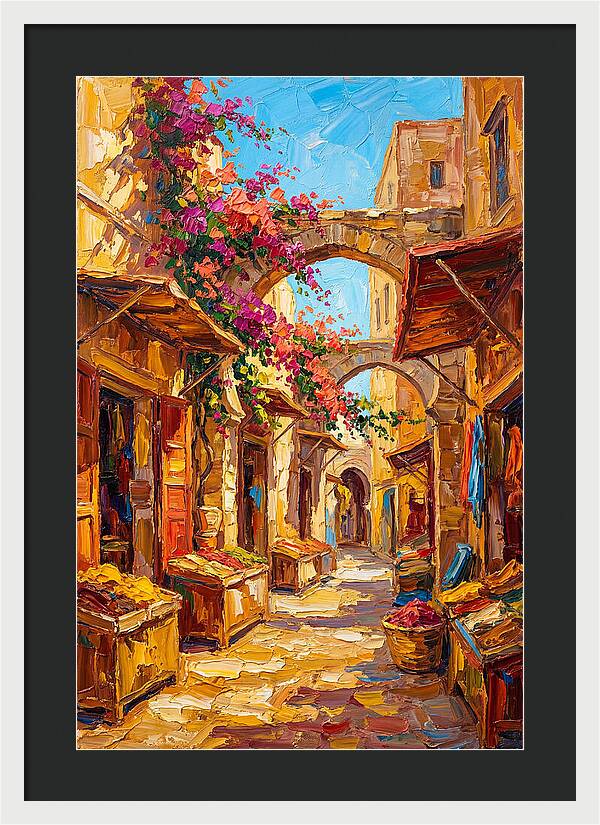 Charming Moroccan Market Scene