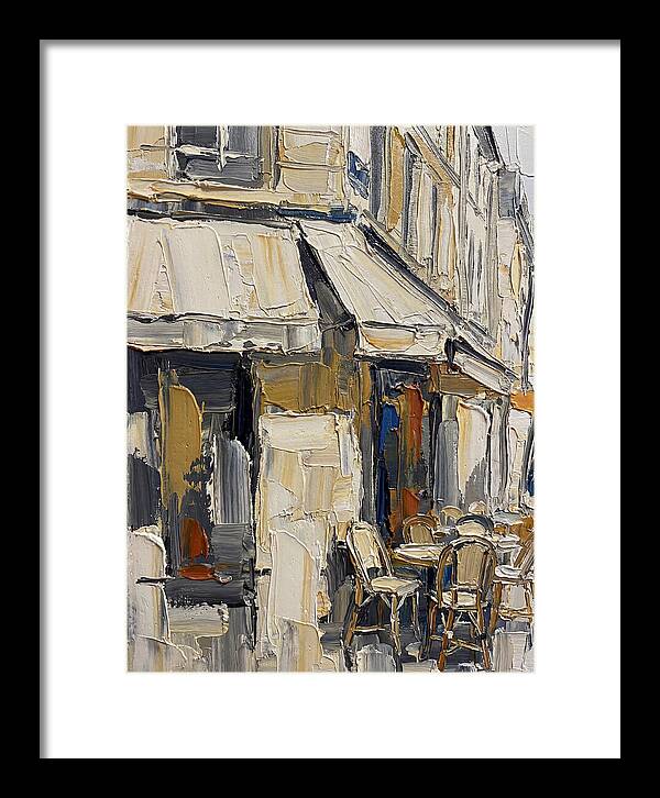 Charming Parisian Caf Ambiance