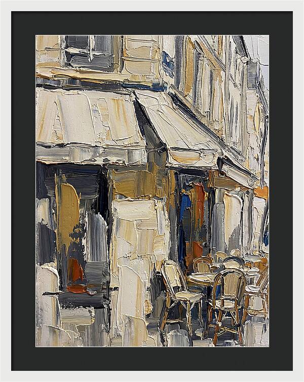 Charming Parisian Caf Ambiance