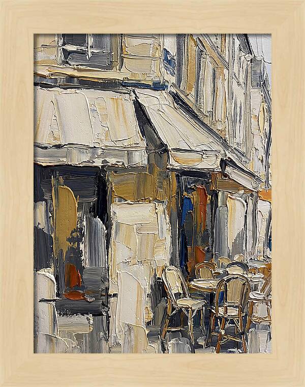 Charming Parisian Caf Ambiance