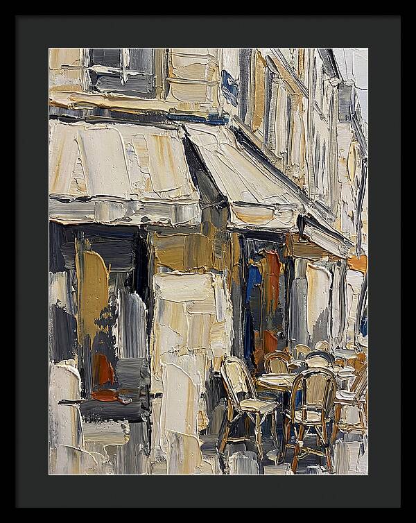 Charming Parisian Caf Ambiance