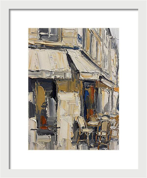 Charming Parisian Caf Ambiance
