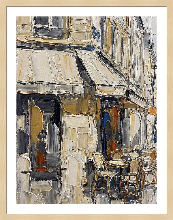 Charming Parisian Caf Ambiance