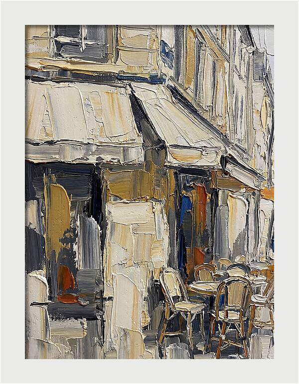 Charming Parisian Caf Ambiance