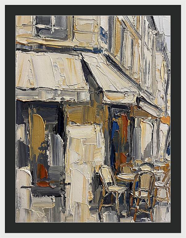 Charming Parisian Caf Ambiance