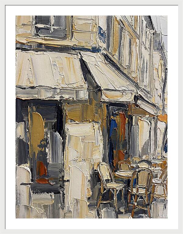 Charming Parisian Caf Ambiance