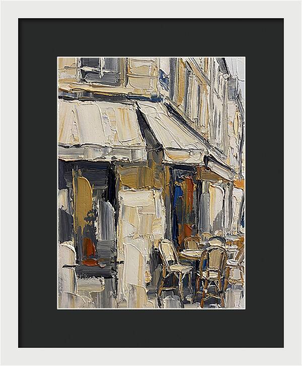 Charming Parisian Caf Ambiance