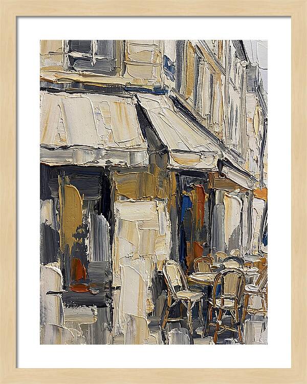 Charming Parisian Caf Ambiance