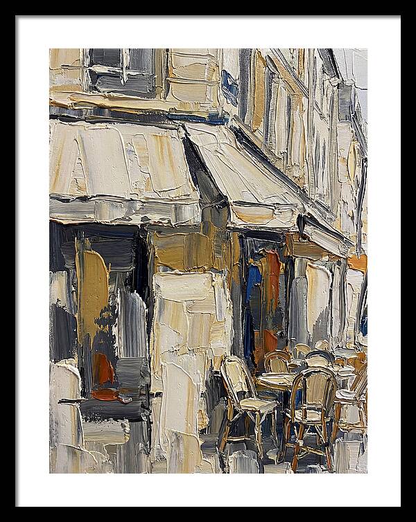 Charming Parisian Caf Ambiance