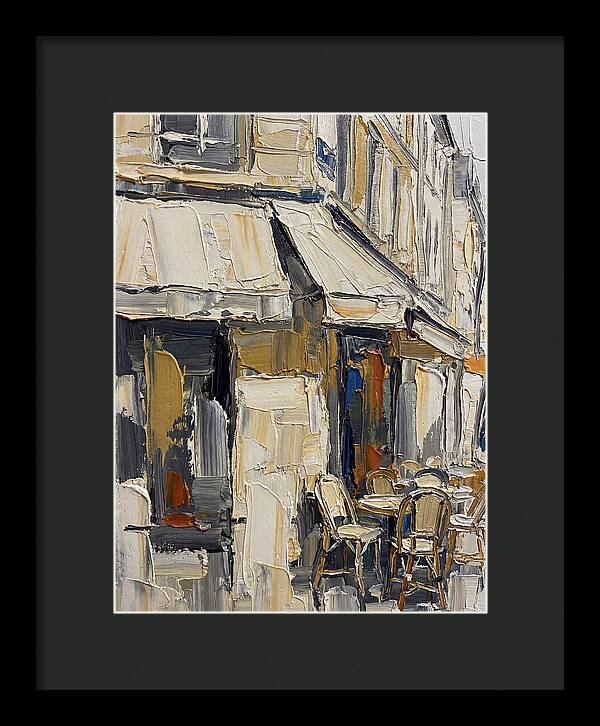 Charming Parisian Caf Ambiance