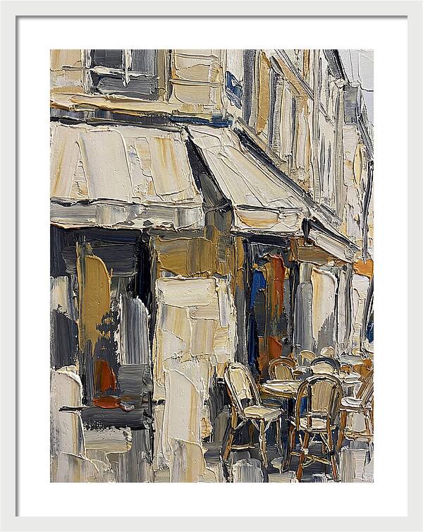 Charming Parisian Caf Ambiance