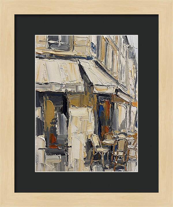 Charming Parisian Caf Ambiance