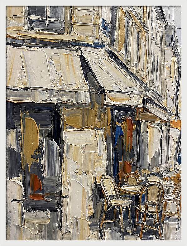 Charming Parisian Caf Ambiance