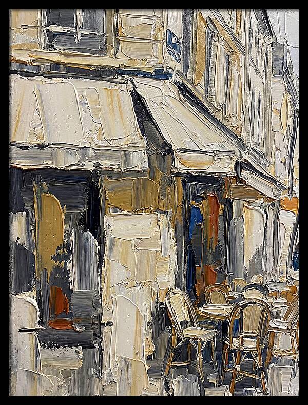 Charming Parisian Caf Ambiance