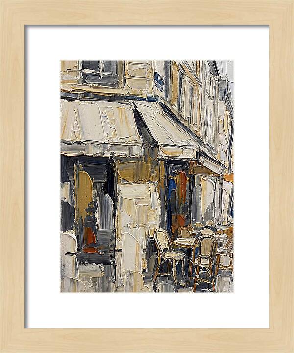 Charming Parisian Caf Ambiance