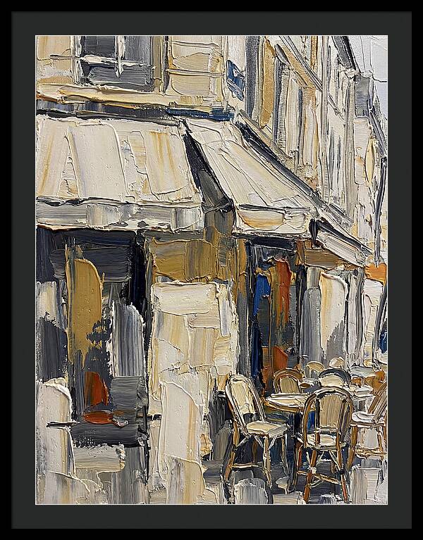 Charming Parisian Caf Ambiance