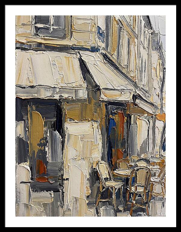 Charming Parisian Caf Ambiance