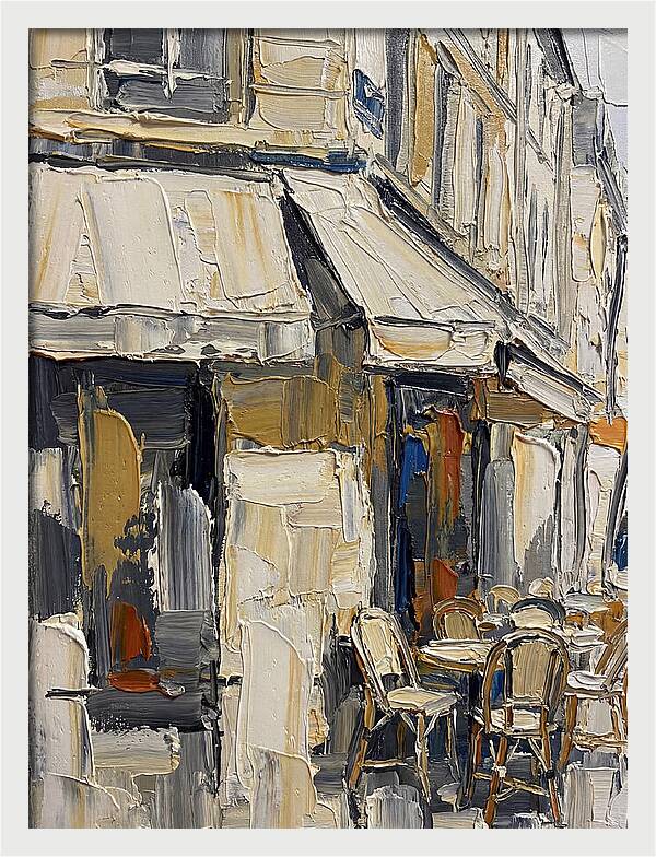 Charming Parisian Caf Ambiance