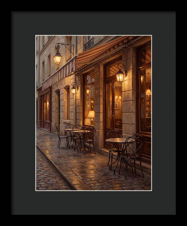 Charming Parisian Caf Scene