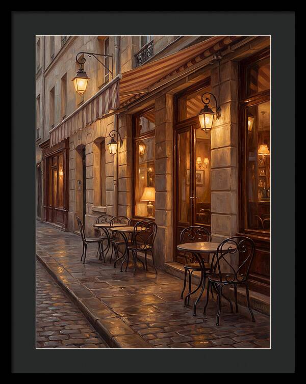 Charming Parisian Caf Scene