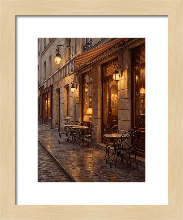 Charming Parisian Caf Scene