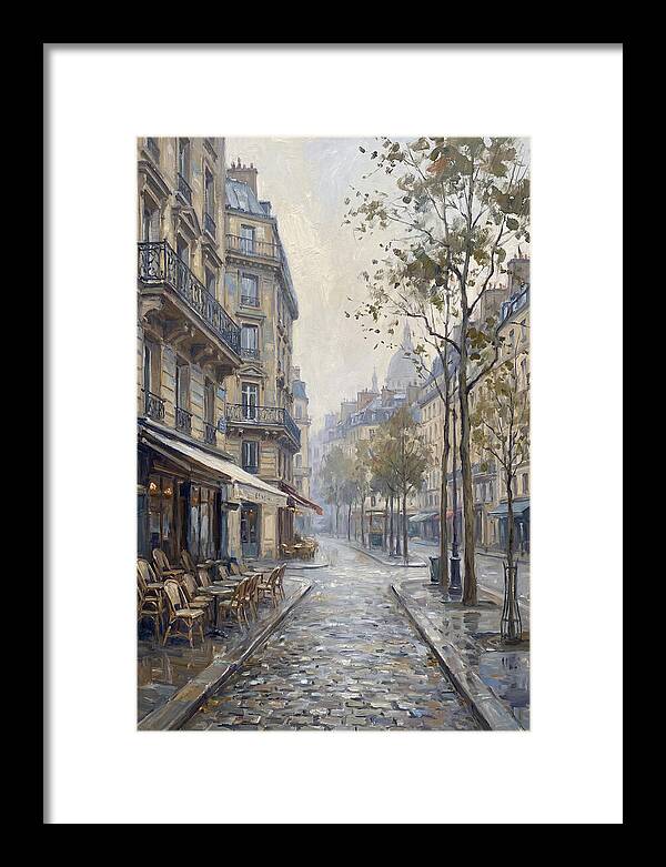 Charming Parisian Streetscape