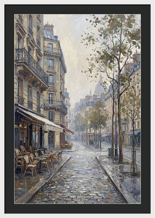 Charming Parisian Streetscape