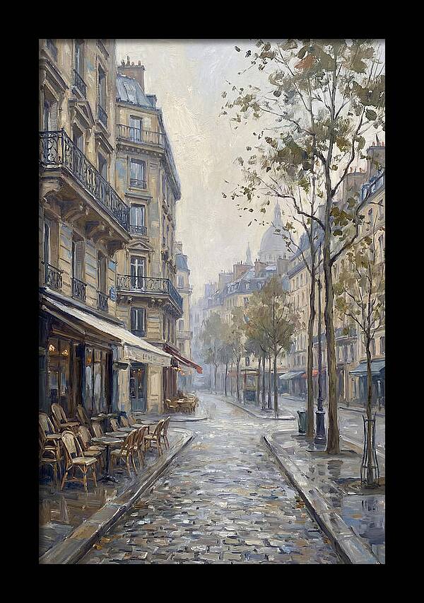 Charming Parisian Streetscape