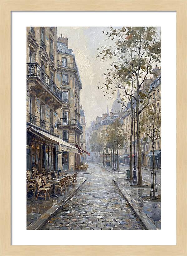 Charming Parisian Streetscape